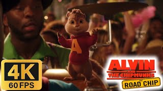 Alvin and the Chipmunks The Road Chip 2015  Uptown Funk 4K60FPS [upl. by Presber]