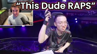 Sgares Reacts to EDG ZmjjKK Kangkang Rapping on Stage  Masters Tokyo [upl. by Gilmour]