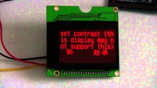 SerialUARTI2CSPI 128x64 Large LCD with backlightKS0108 controller [upl. by Morly]