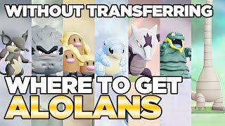 How to Get Alolan Pokemon WITHOUT Transferring in Lets Go Pikachu amp Eevee [upl. by Francesco]