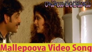 Ravoyi Chandamama Movie  Mallepoova Video Song  Nagarjuna AkkineniAnjala Zhaveri [upl. by Bibby51]