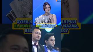 uwu nya syifahadju puji elrumi di depan rizkynazar  artis videoshort fyp sctv beritaviral [upl. by Einwahs579]