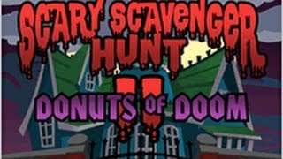 RzTV  Happy Halloween Garfield 2 Scary Scavenger Hunts Donut of Dooms [upl. by Helms982]