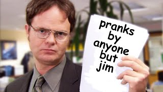 the best office pranks by anyone BUT jim halpert  The Office US  Comedy Bites [upl. by Assetak]