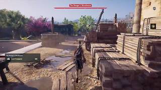 Mongers Warehouse Final Chest Location  AC Odyssey [upl. by Samuella162]