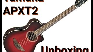 Yamaha APXT2 Acoustic Guitar UNBOXING [upl. by Golda233]