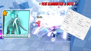 NECROMANCER Showcase autoclicker 1V1Blade Ballragon [upl. by Doggett288]