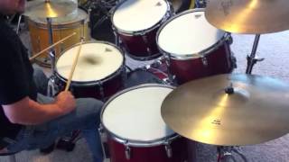 1981 Gretsch rosewood finish drum set review [upl. by Goldie]