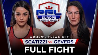 Valentina Scatizzi vs Lizzy Gevers  PFL Newcastle [upl. by Strander451]