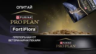 Естествена грижа за твоя домашен любимец с PURINA PRO PLAN® FortiFlora® [upl. by Lekcim]