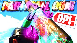 the NEW AK74u PAINTBALL WEAPON MAX DAMAGE SETUP Cold War [upl. by Darmit]