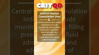 Central Venous Cannulation Uses [upl. by Winthrop56]