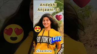 Andekhi Anjaani Si 💞 Sanchita Basu  Lata M Udit Narayan  90s Love Song viral shorts reels [upl. by Soiritos]