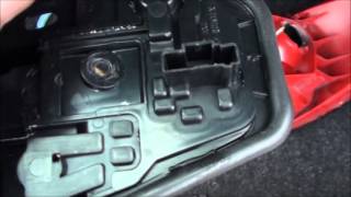 How to change back light on peugeot 206 easily [upl. by Ynatterb]