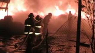 Incendio de fábrica  planta de reciclado de plásticos [upl. by Tacita844]