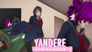 GAINING A RIVALS TRUST amp ELIMINATING THEM  Yandere Simulator [upl. by Barnard]