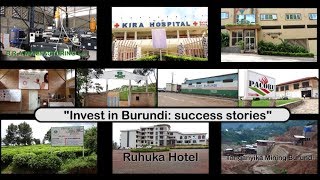 Invest in Burundi Success stories [upl. by Kerk]