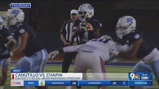 9OT Canutillo vs Chapin [upl. by Aivizt]