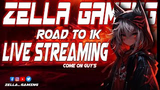 1k LOADING ZELLA IS ON LIVE💗 Daily Live Stream Girl Gamer Malayalam Game Play [upl. by Burta]