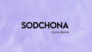 Sodchona Lyrics  Cyrus Berne  Konkani Song2024 konkanisong konkanilyrics [upl. by Dole]