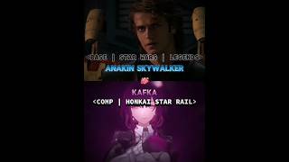 Anakin vs Kafka  shortvideo starwars vs honkaistarrail [upl. by Arlie]