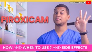 Piroxicam How to Use It amp 3 Common Side Effects [upl. by Micky]