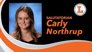 Lakeland Senior High Salutatorian  Carly Northrup [upl. by Milas]