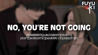 Don’t Argue You’re Staying M4F Possessive Flirty Boyfriend Roleplay ASMR [upl. by Zobias]