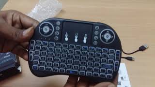 Mini Wireless Mini Keyboard with Touchpad in Bangladesh  BrandbazaarBdcom [upl. by Odnalor]