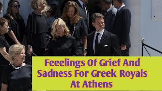 European royal families gathered at the funeral of Prince Michael of Greece and Denmark in Athens [upl. by Salinas862]