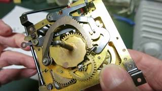 Adjusting the striking of a cuckoo clock movement [upl. by Anet]