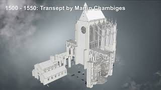 Beauvais Cathedral Construction Sequence [upl. by Hardin]