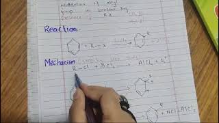 Topic  Fridel Craft alkylation amp Aromatic compounds 12 chemistry [upl. by Oliy918]