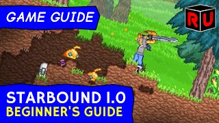 How to get started in Starbound 10 Beginners guide [upl. by Suhsoj585]