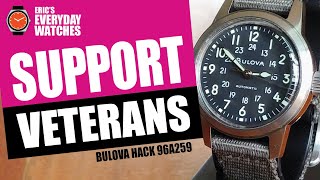 Bulova Hack 96A259 – Supports Veterans Watchmaker Initiative [upl. by Rego598]