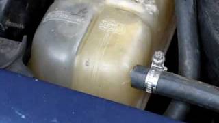 OM603 Bubbles in Expansion Tank [upl. by Aynekat]