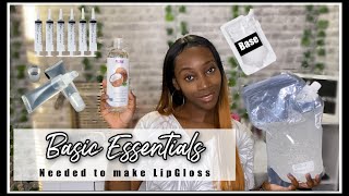 Basic Essentials Needed to Make Lip Gloss  Beginner Friendly [upl. by Euqinu50]