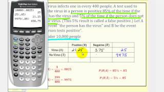 Probability Bayes Theorem [upl. by Nekcerb]