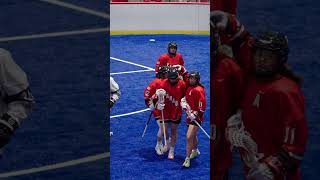 The first goal in womens WLBC history is scored by Katie de Snoo 🇨🇦 WorldBox2024 Lacrosse [upl. by Nirra850]