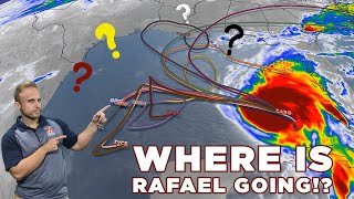 TROPICAL UPDATE  Where is Rafael going [upl. by Khorma]