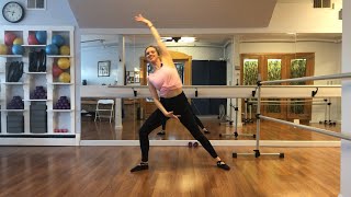 10Minute Standing Barre Core Workout [upl. by Assiruam]