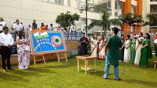 Gaurs International School celebrated 70th Independence Day [upl. by Ameerahs]