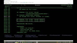 Programa Cobol en un AS400 para validar una fecha [upl. by Elmina]