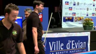 Billard américain Finale à la 8 Evian 2015 1er acte [upl. by Gabor]