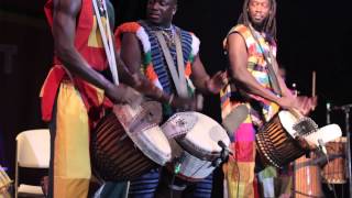 Jalikunda African Drums take the Montserrat African Music Festival by storm [upl. by Remmer]