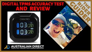 MOTORBIKE TPMS DIGITAL TYRE PRESSURE MONITORING SYSTEM REVIEW [upl. by Teraj]