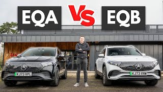 Mercedes EQA vs EQB  2024 Comparison [upl. by Ber]