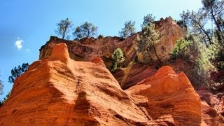 Roussillon  Sentier des Ocres Provence France HD videoturystaeu [upl. by Eniarrol]