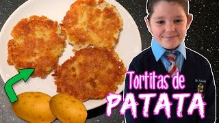 Tortitas o RÖSTI de PATATA  COCINA para niños MINICHEFS [upl. by Alehs]