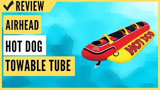 Airhead Hot Dog Towable Tube Review [upl. by Celeste403]